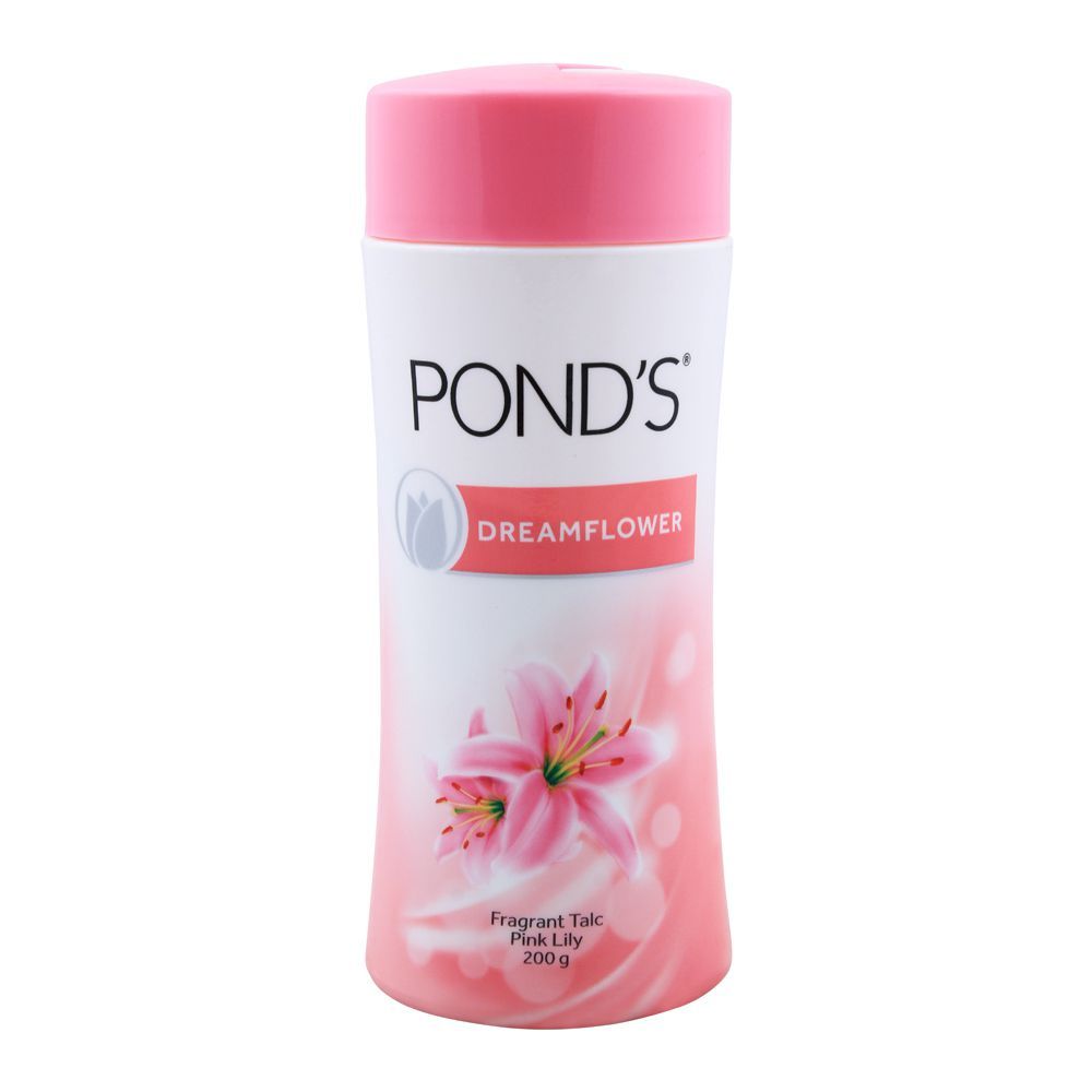 Pond's Dream Flower Pink Lily Fragrant Talcum Powder, 200g