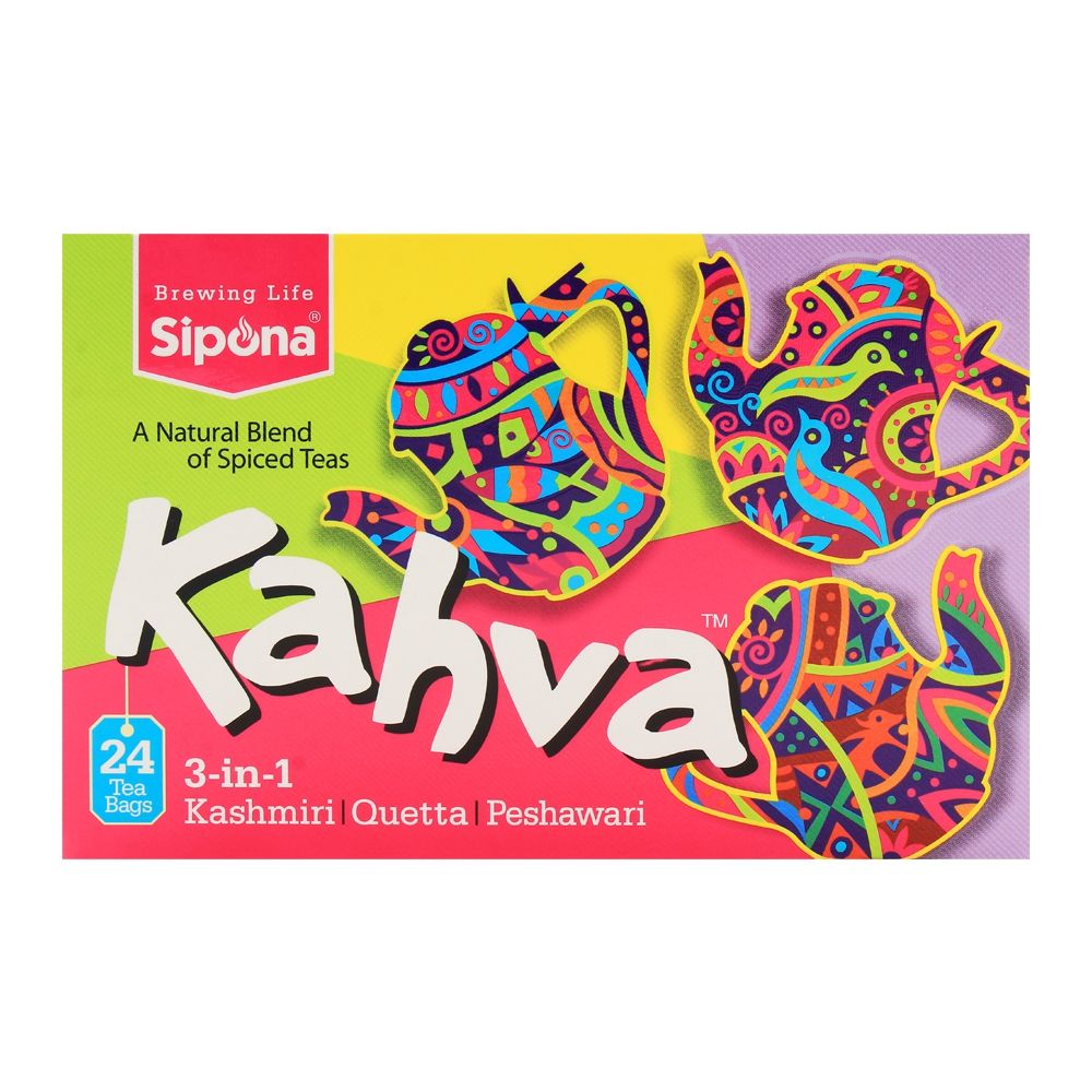 Sipona Kahva 3-in-1 Tea Bags 24-Pack