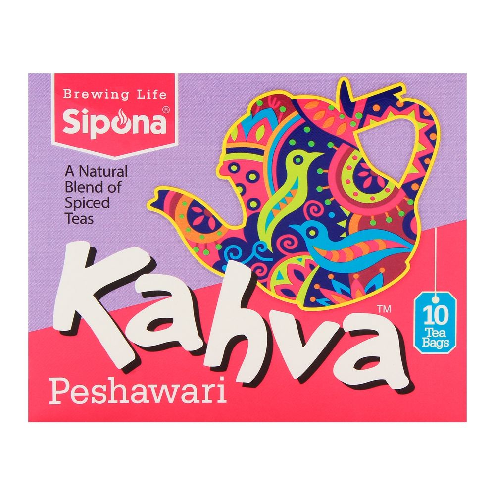 Sipona Kahva Peshawari Tea Bags 10-Pack