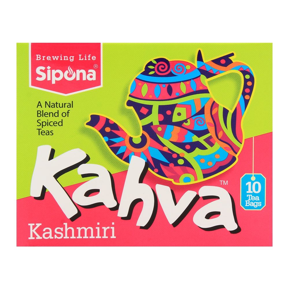 Sipona Kahva Kashmiri Tea Bags 10-Pack