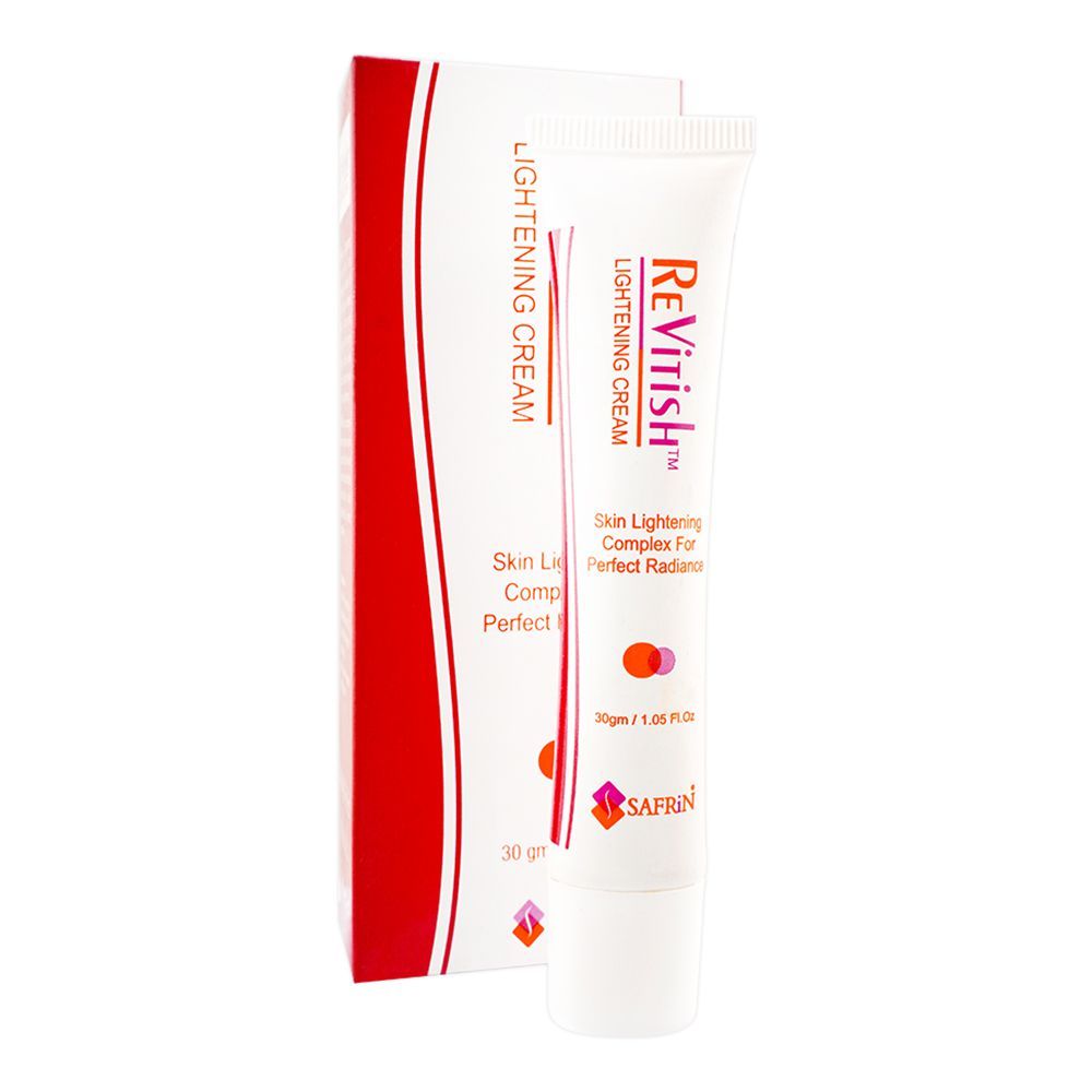 Safrin Skin Care Revitish Lightening Cream, 30g