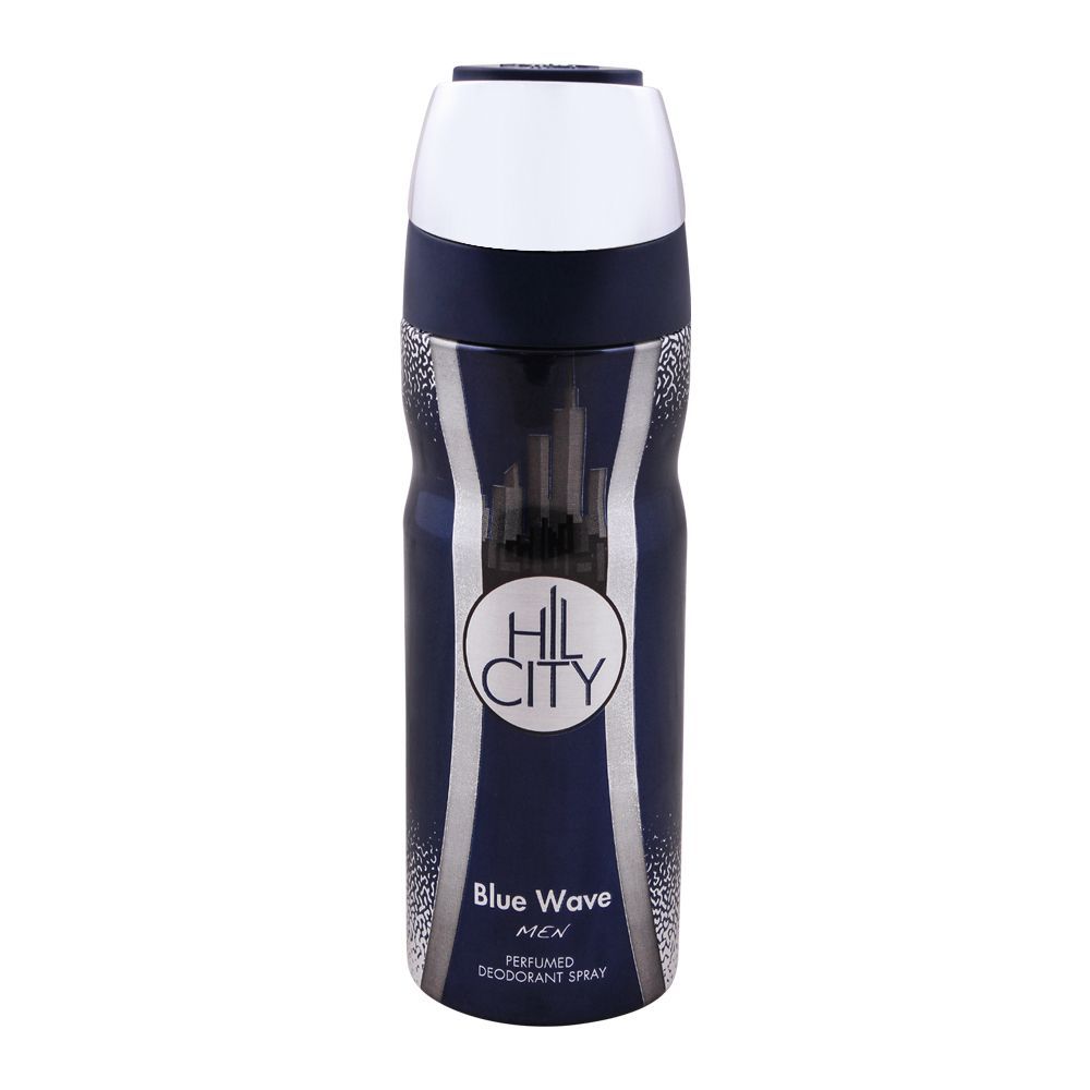 Hil City Blue Wave Deodorant Body Spray, 200ml