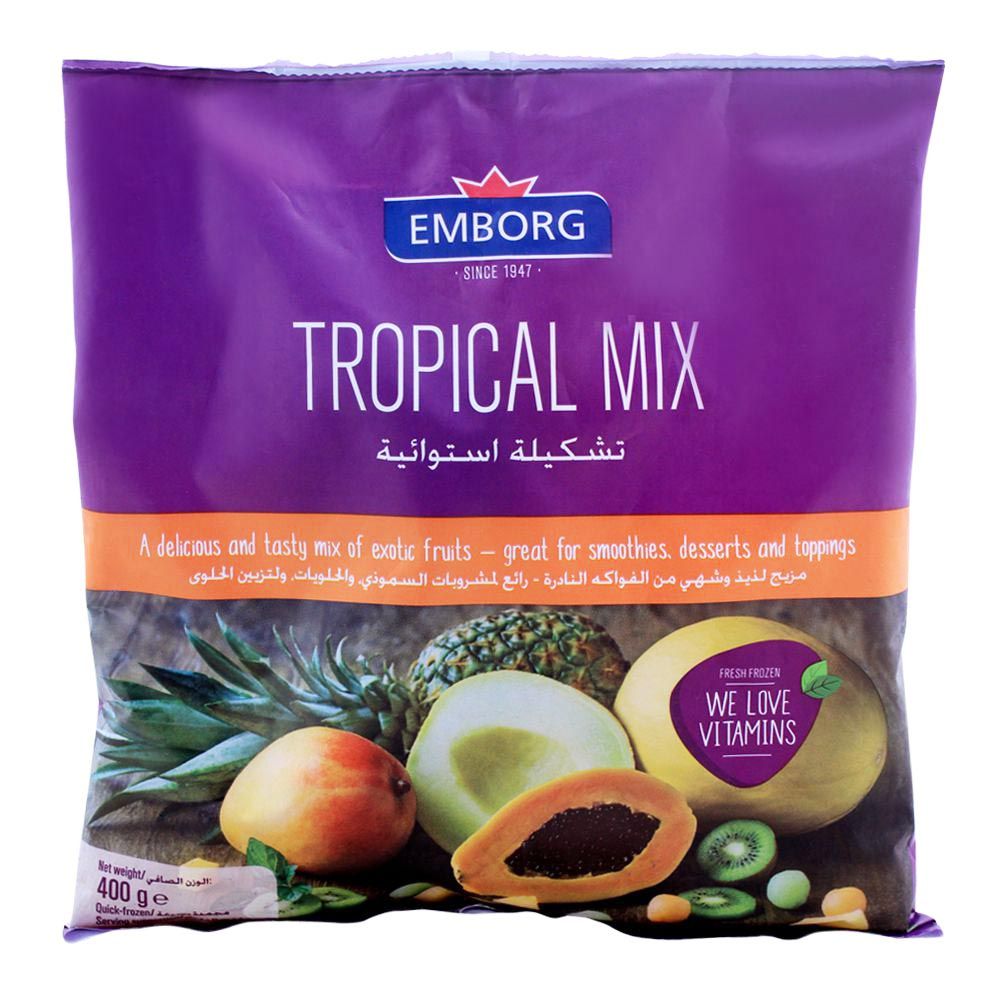 Emborg Frozen Tropical Fruit Mix 400g