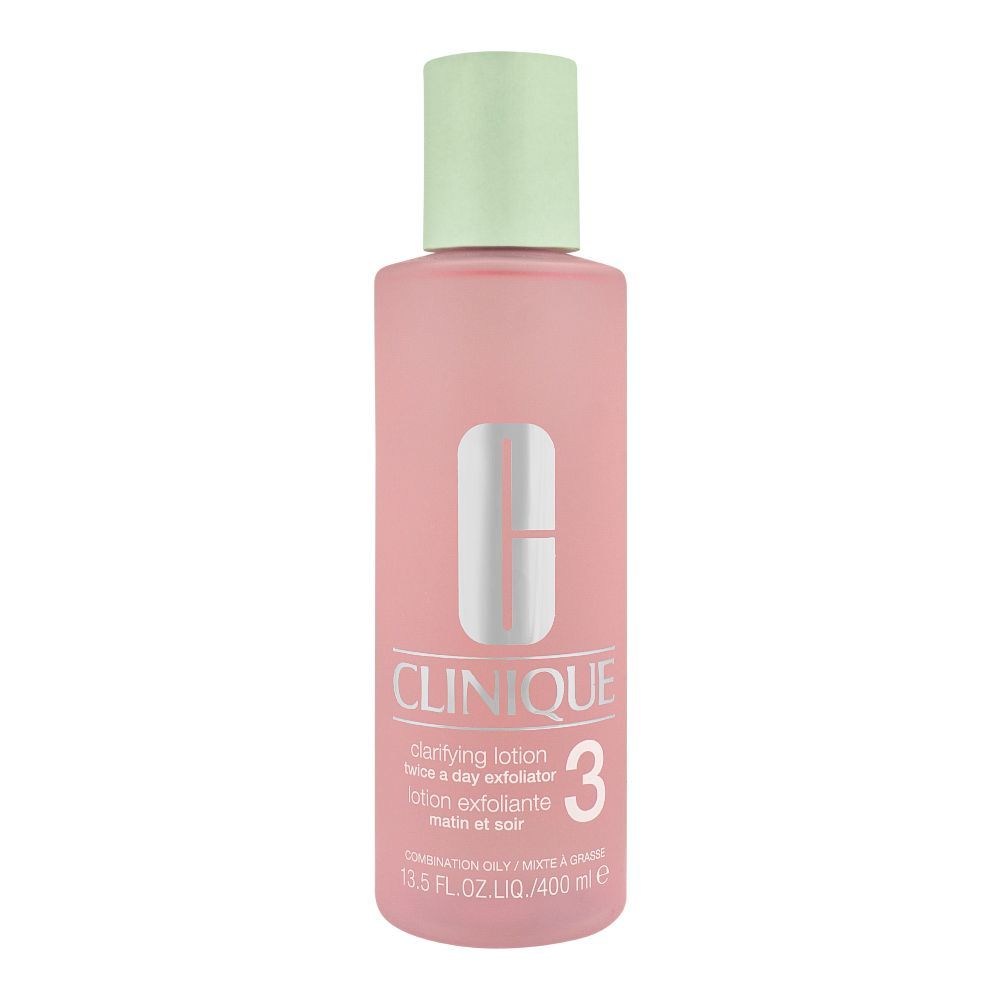 Clinique Clarifying Lotion 3, For Combination Oily Skin, 400ml