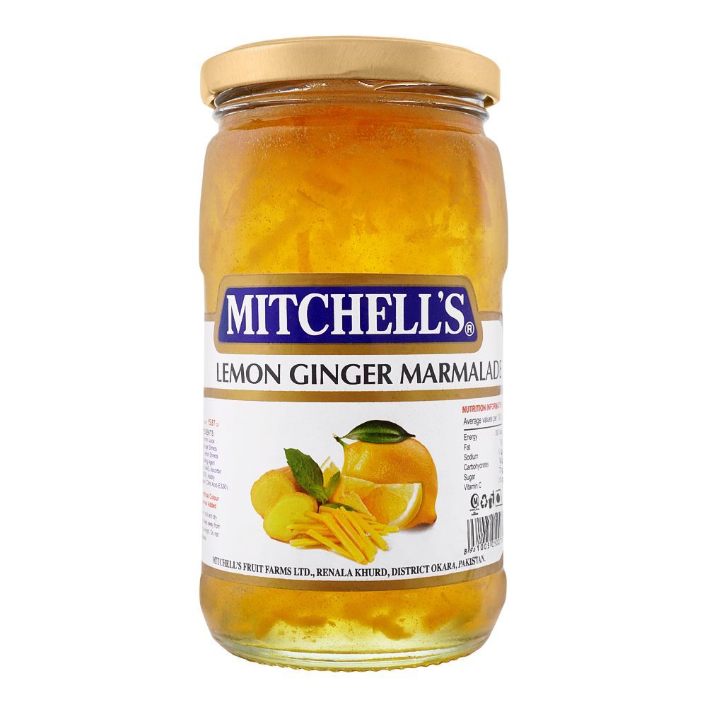 Mitchell's Lemon Ginger Marmalade, 450g