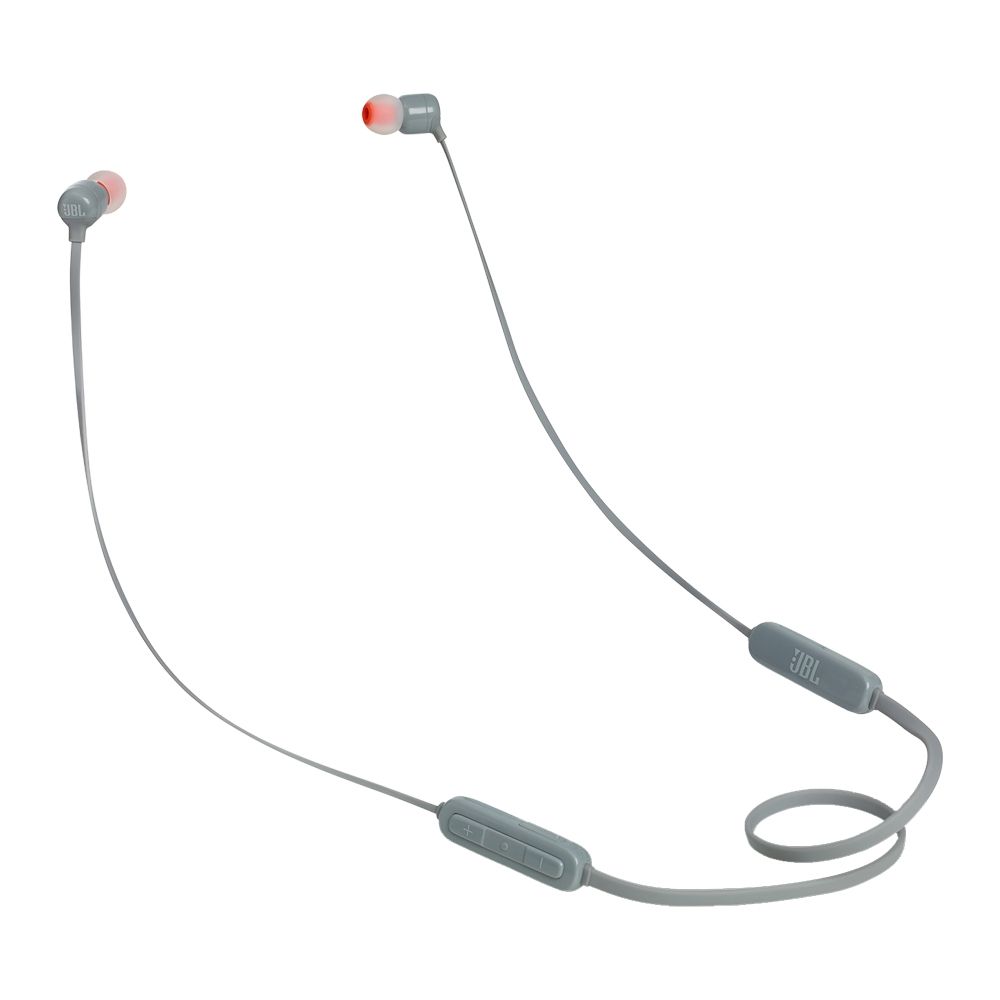 JBL Pure Bass Wireless In-Ear Headphones Grey - T-110BT