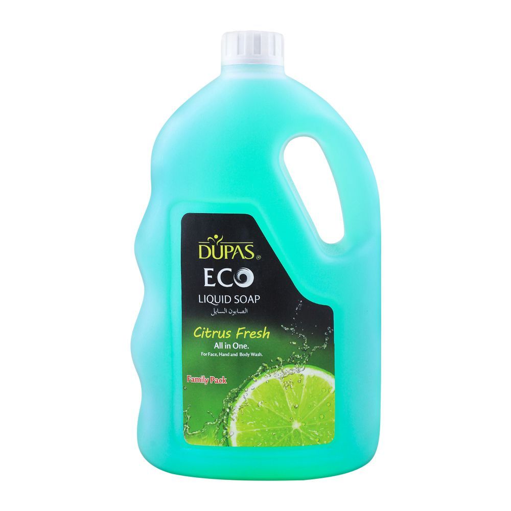 Dupas Eco Liquid Soap Citrus Fresh, 2500ml