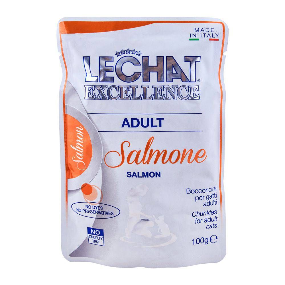 Monge Lechat Excellence Adult Salmon Cat Food 100g