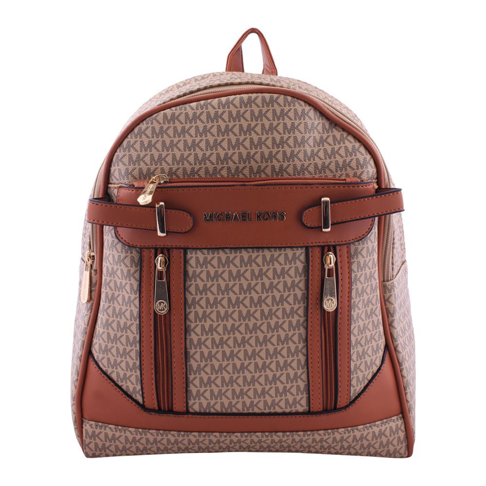 Purchase Michael Kors Style Women Backpack Beige - 2812 Online at Best ...