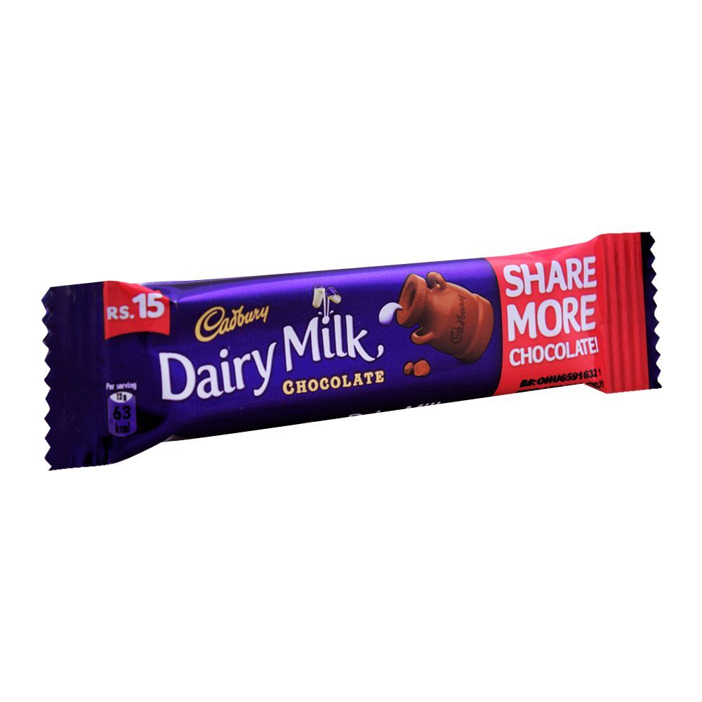 Cadbury Dairy Milk Chocolate, 12g, (Local)