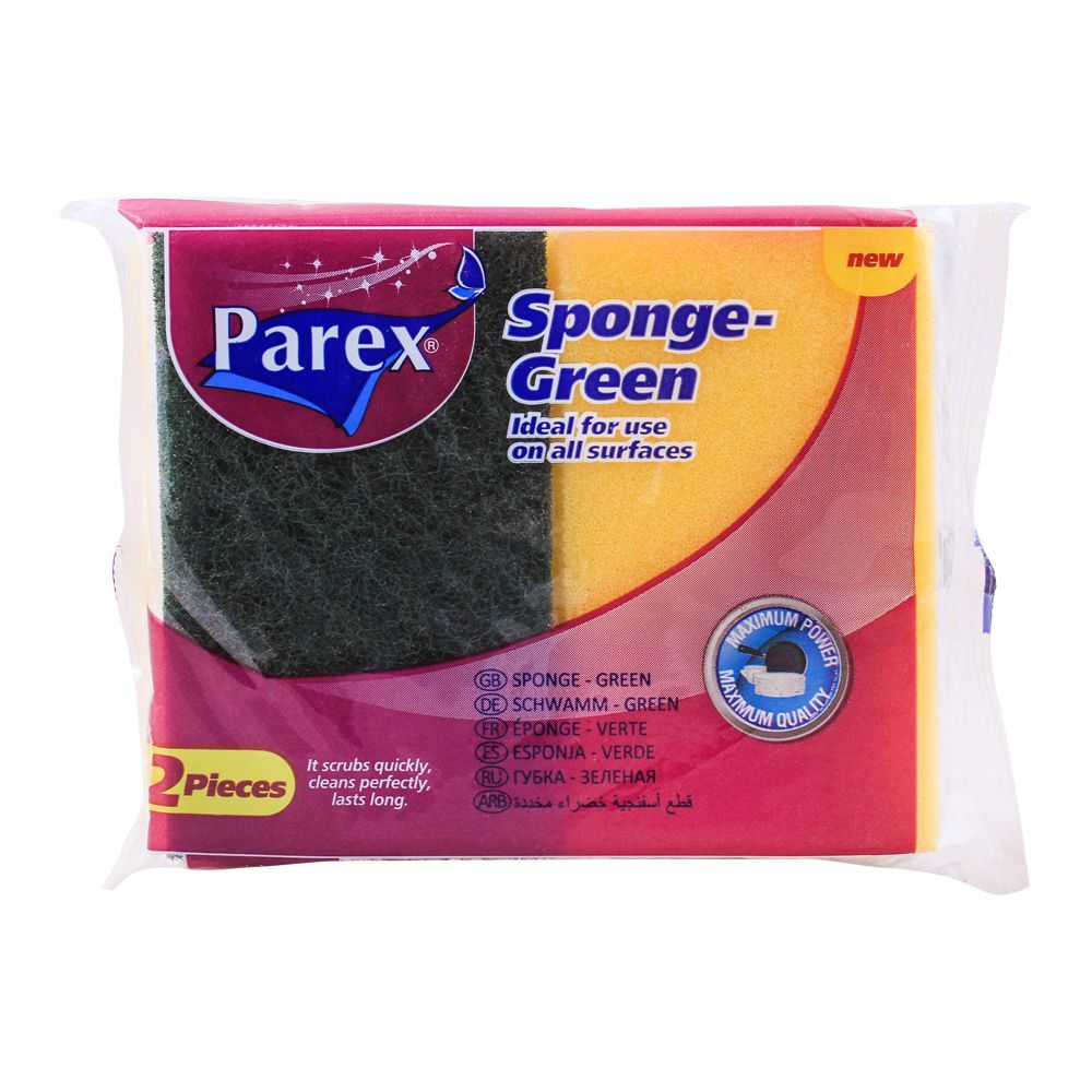 Parex Classic Sponge Green, 2-Pack