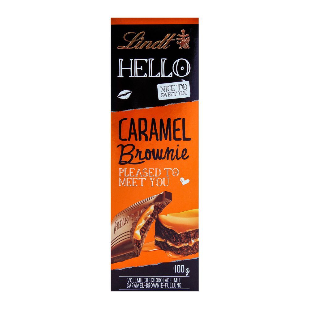 Lindt Hello Caramel Brownie 100g