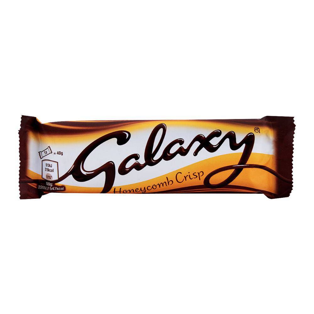 Galaxy Honeycomb Crisp Chocolate 40g