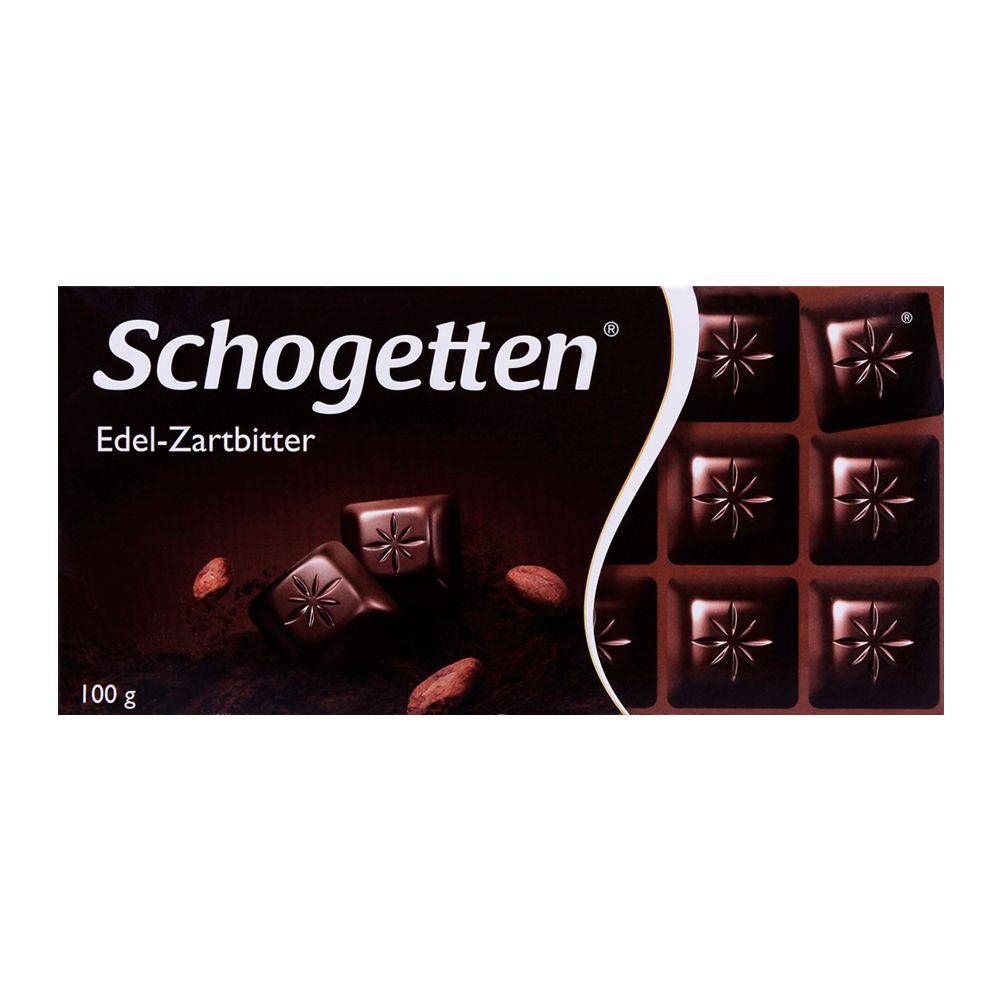 Schogetten Edel-Zartbitter Dark Chocolate Bar 100g