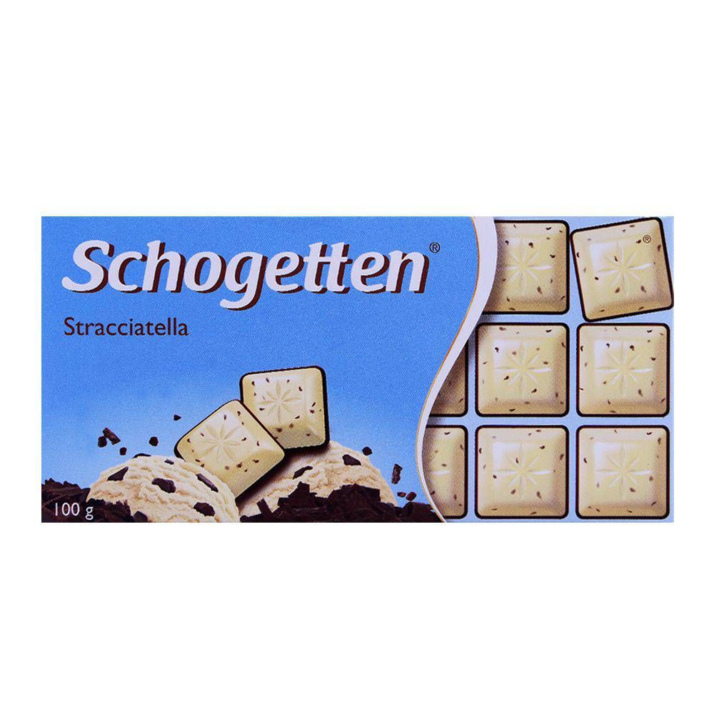 Schogetten Stracciatella Chocolate Bar 100g