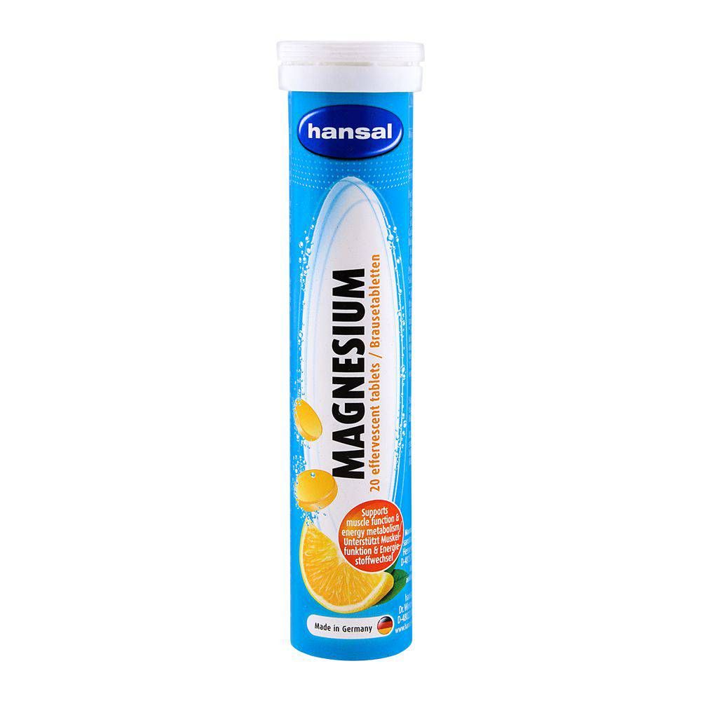 Hansal Magnesium Tablets 20-Pack