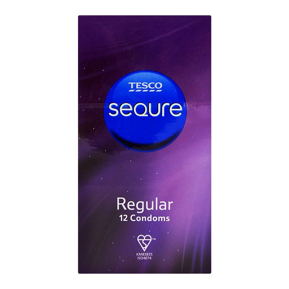 Tesco Sequre Regular Condoms 12-Pack