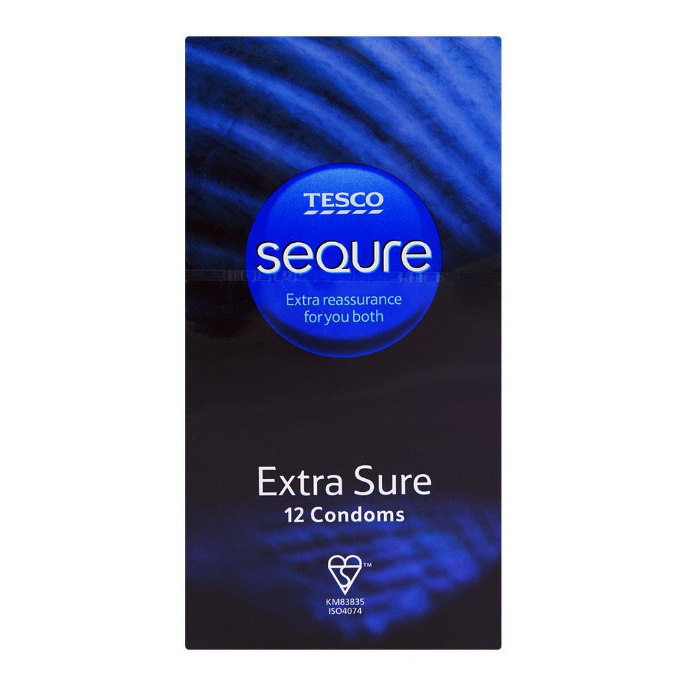 Tesco Sequre Extra Sure Condoms 12-Pack
