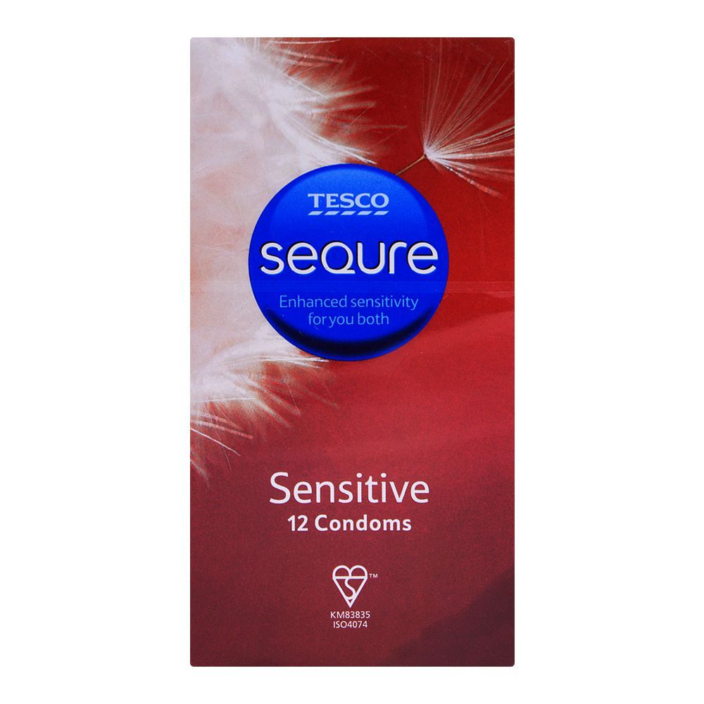 Tesco Sequre Sensitive Condoms 12-Pack