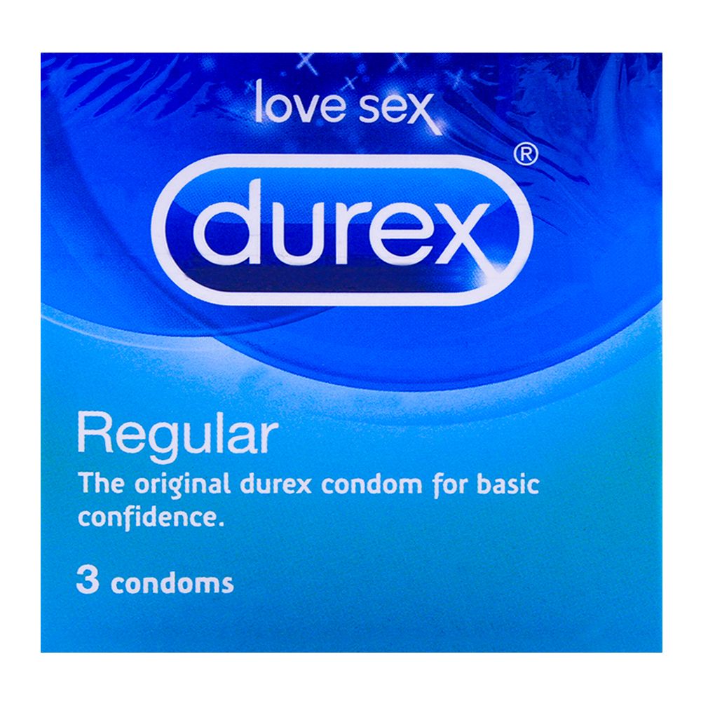 Durex Regular Condoms 3-Pack