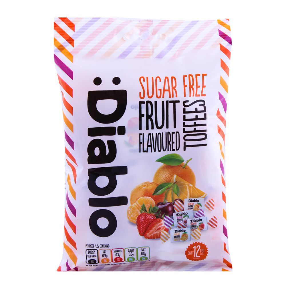 Diablo Sugar Free Fruit Flavored Sweets 75g