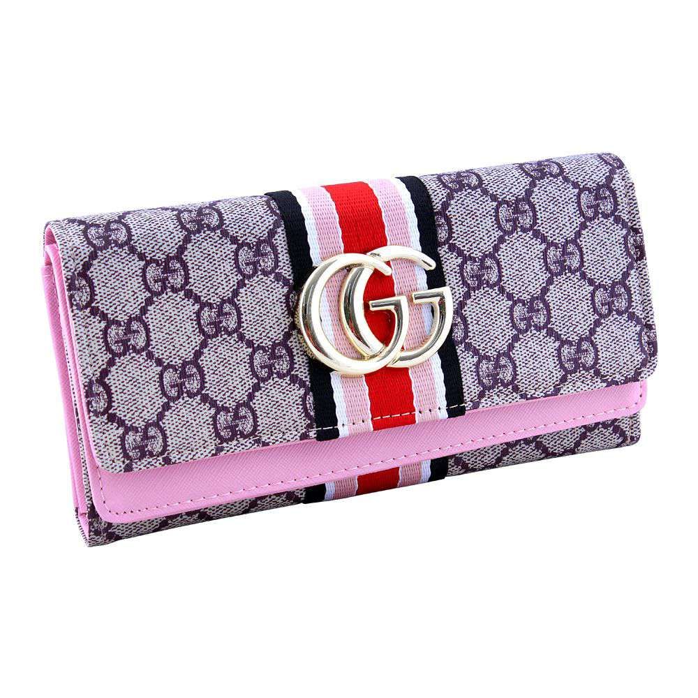 Women Hand Wallet Pink, 2711 