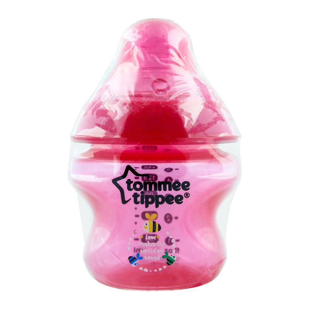 Tommee Tippee 0m+ PP Feeding Bottle, Red, 150ml - 422676/38