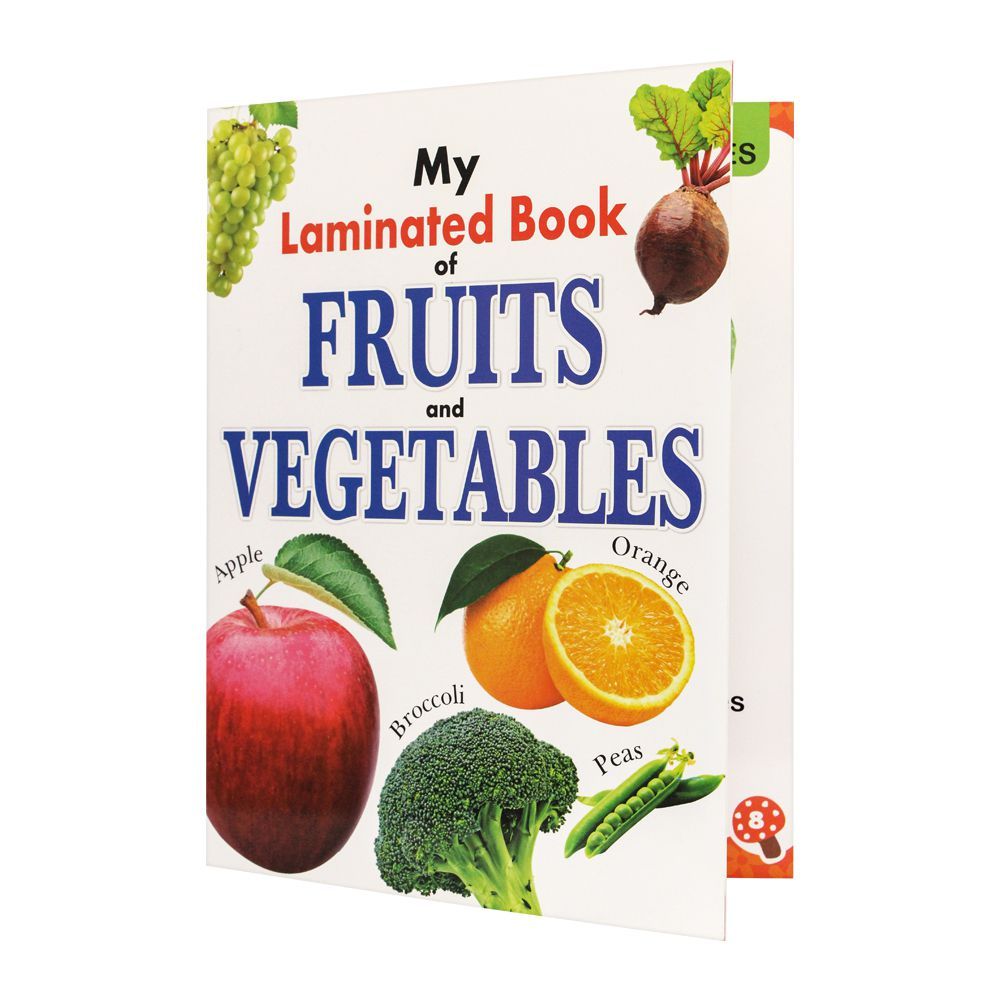 My Laminated Book Of Fruits And Vegetables