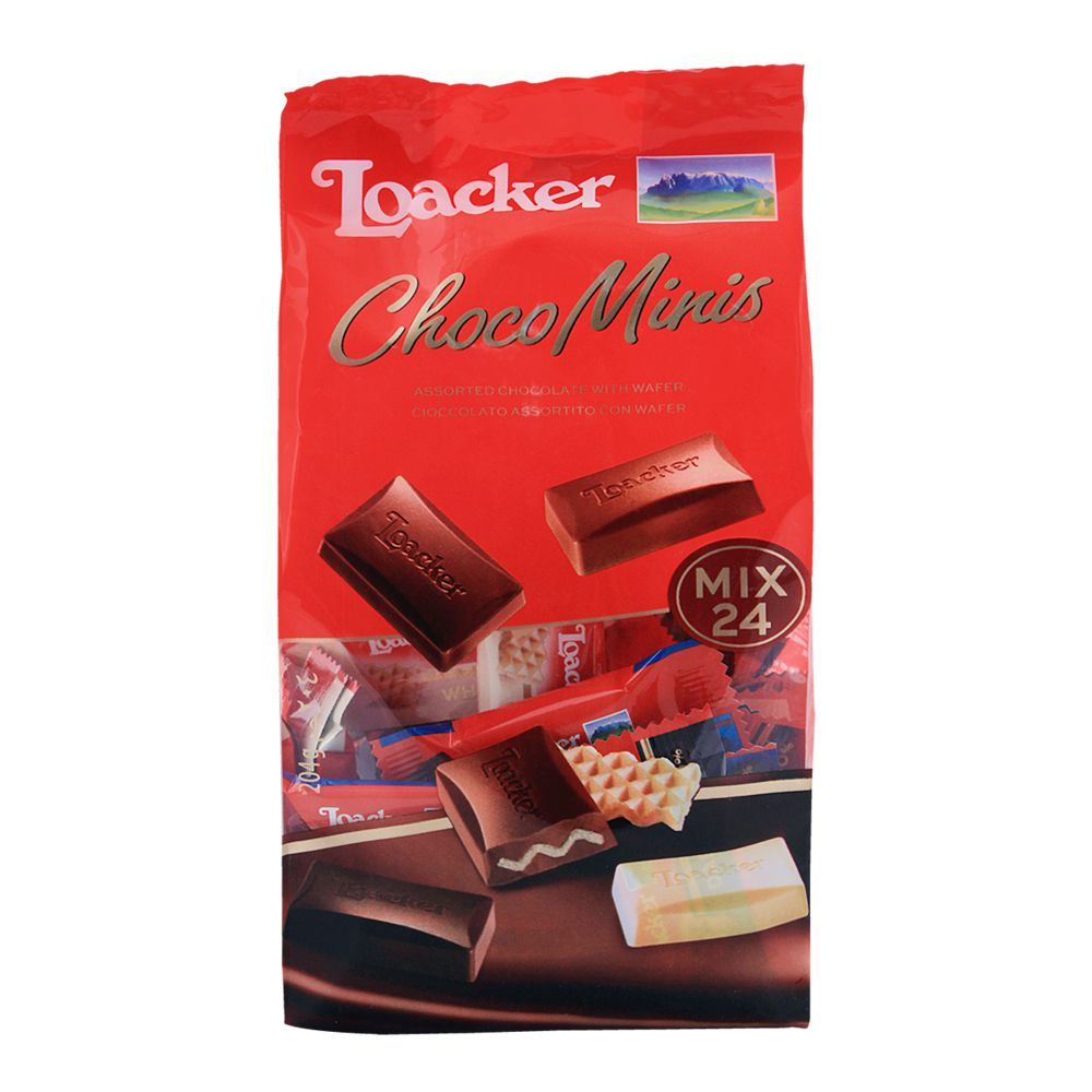 Loacker Choco Minis Wafers 204g Bag