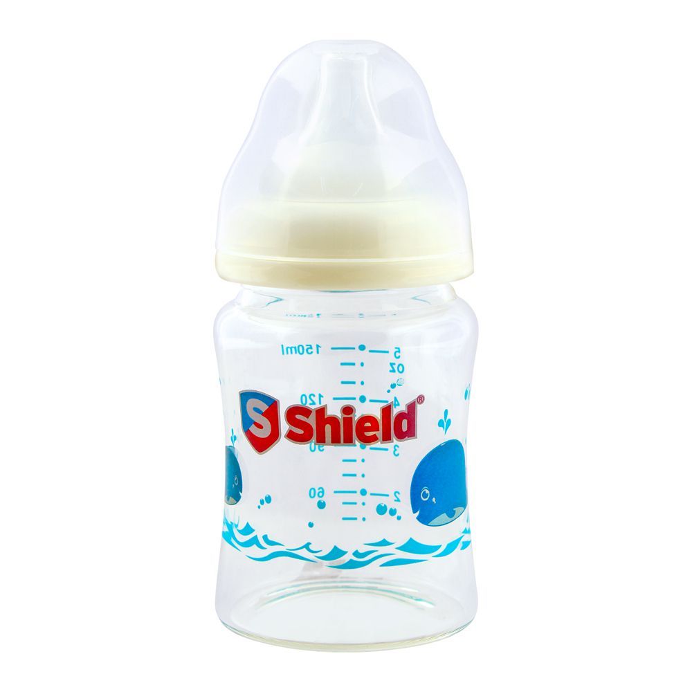 Shield Premium Glass Feeder, 3M+, 150ml