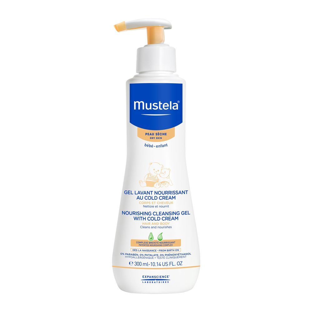 Mustela Hair and Body Nourishing Cleansing Gel With Cold Cream