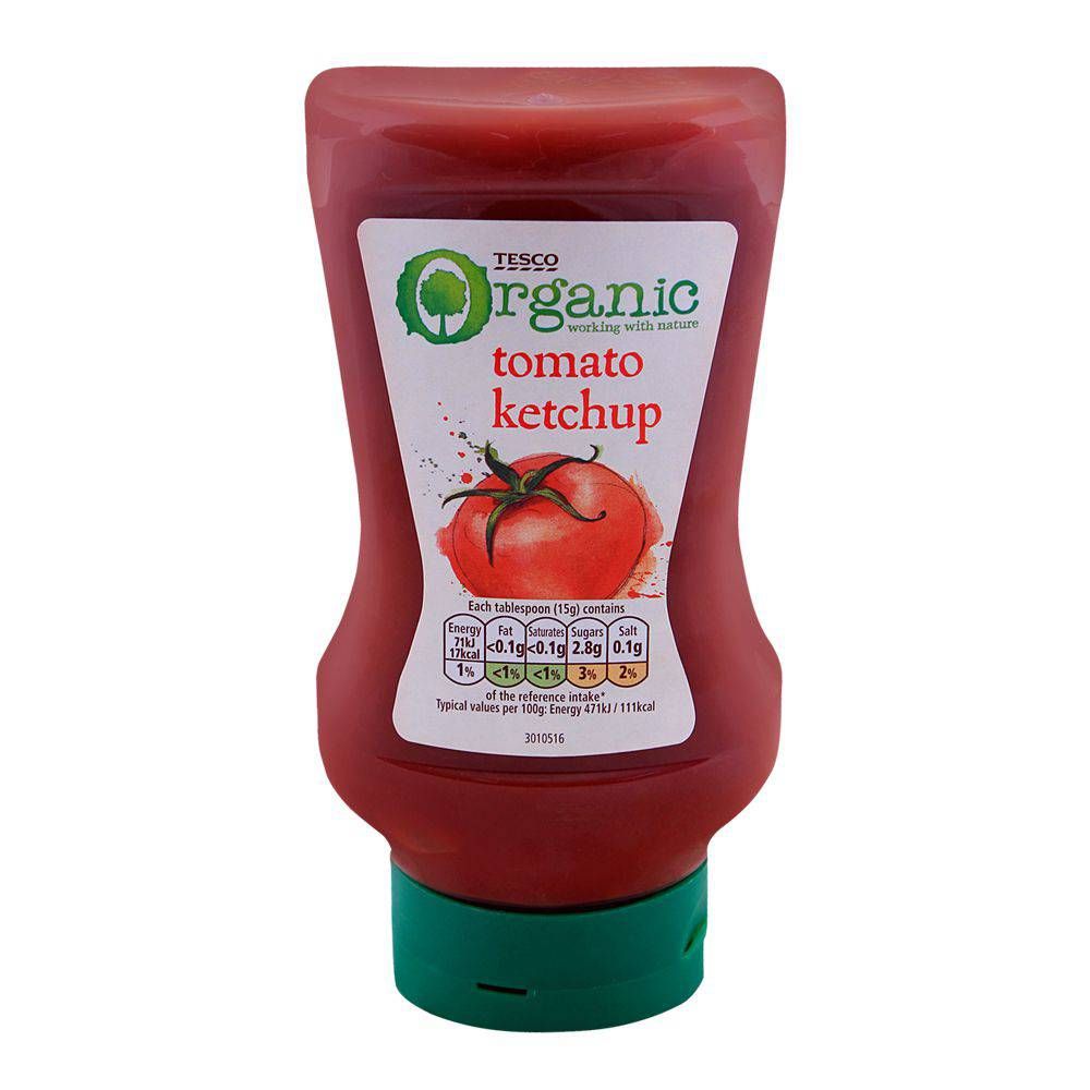 Tesco Organic Tomato Ketchup 460g