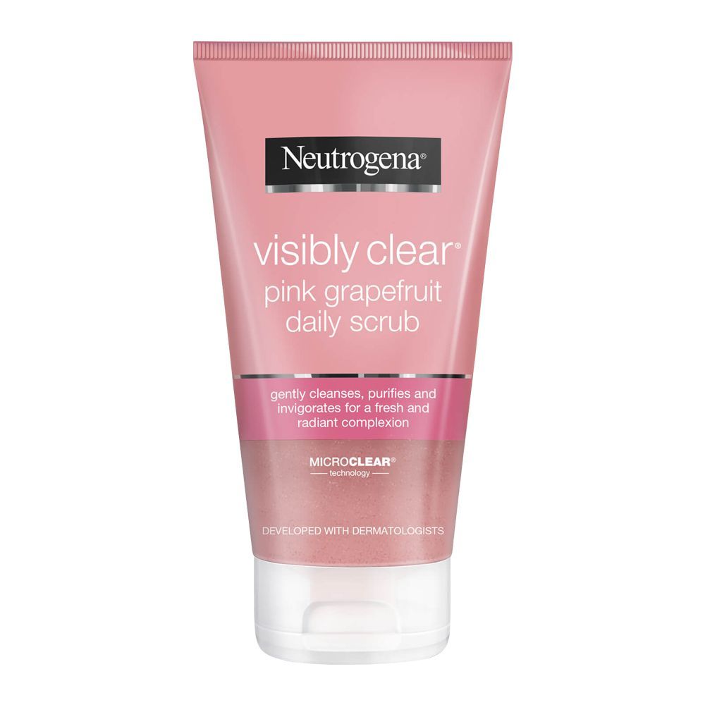 Neutrogena Visible Clear Pink Grapefruit Daily Scrub, 150ml