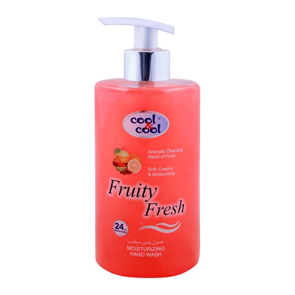 Cool & Cool Fruity Fresh Moisturizing Hand Wash 500ml