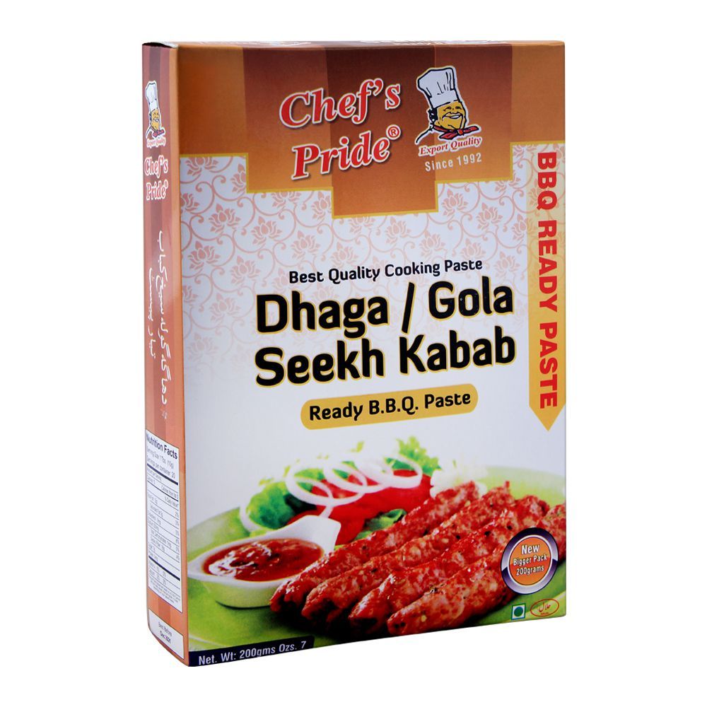 Chef's Pride Dhaka/Gola Seekh Kabab 200gm