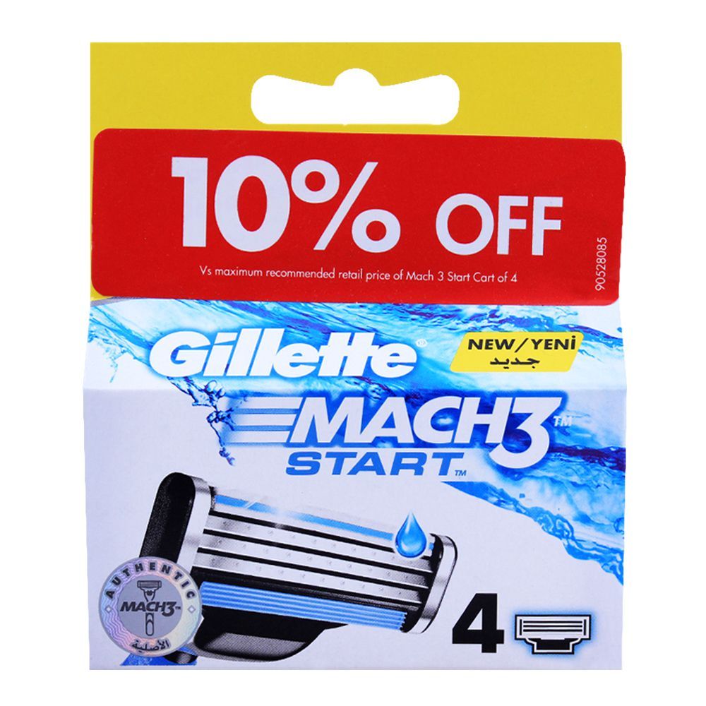 Gillette Mach3 Start Cartridges 4-Pack
