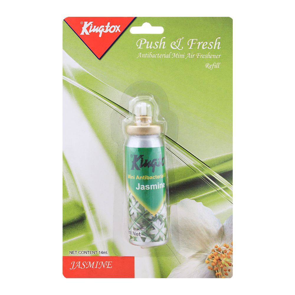 Kingtox Jasmine Push & Fresh Mini Air Freshener Refill