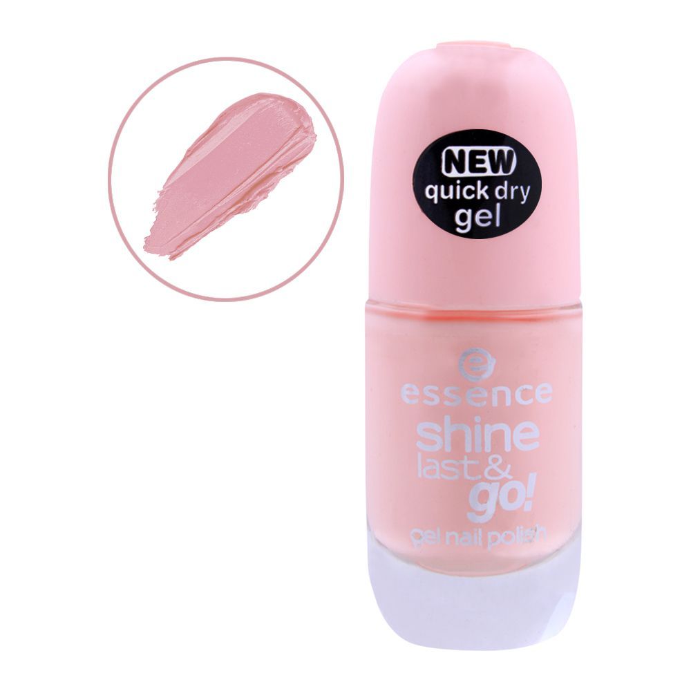 Essence Shine Last & Go, Gel Nail Polish 04 Millennial Pink, 8ml