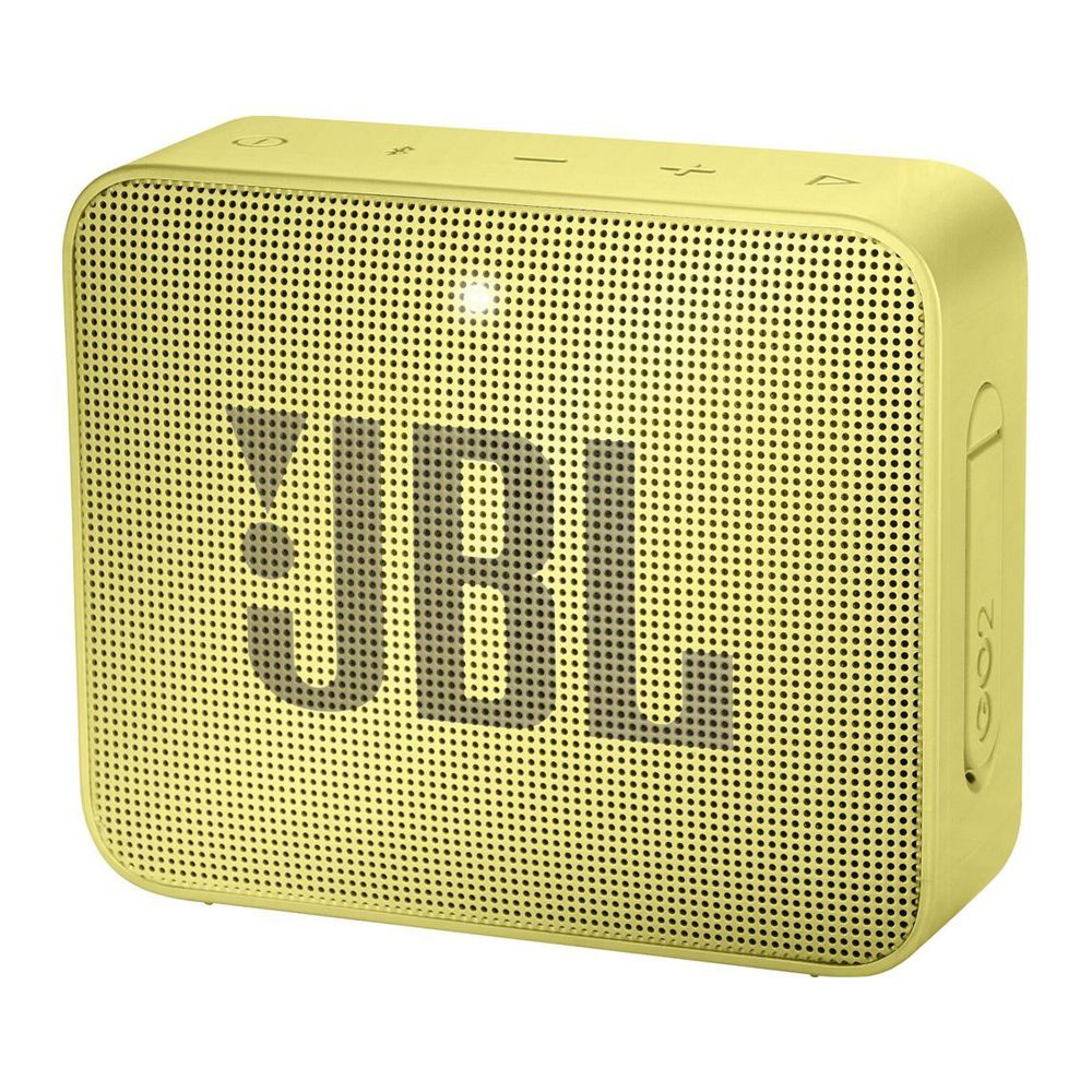 JBL Go2 Portable Bluetooth Speaker, Yel