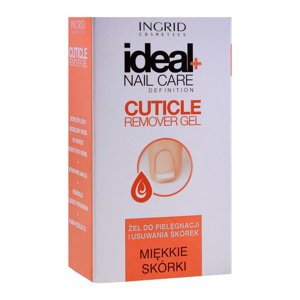 Ingrid Ideal+ Nail Care Cuticle Remover Gel, 7ml