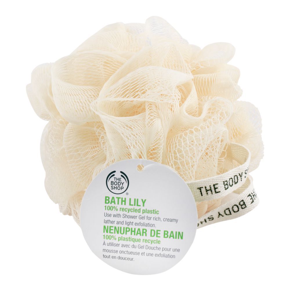 The Body Shop Bath Lily, Loofah, Ultra Fine Cream