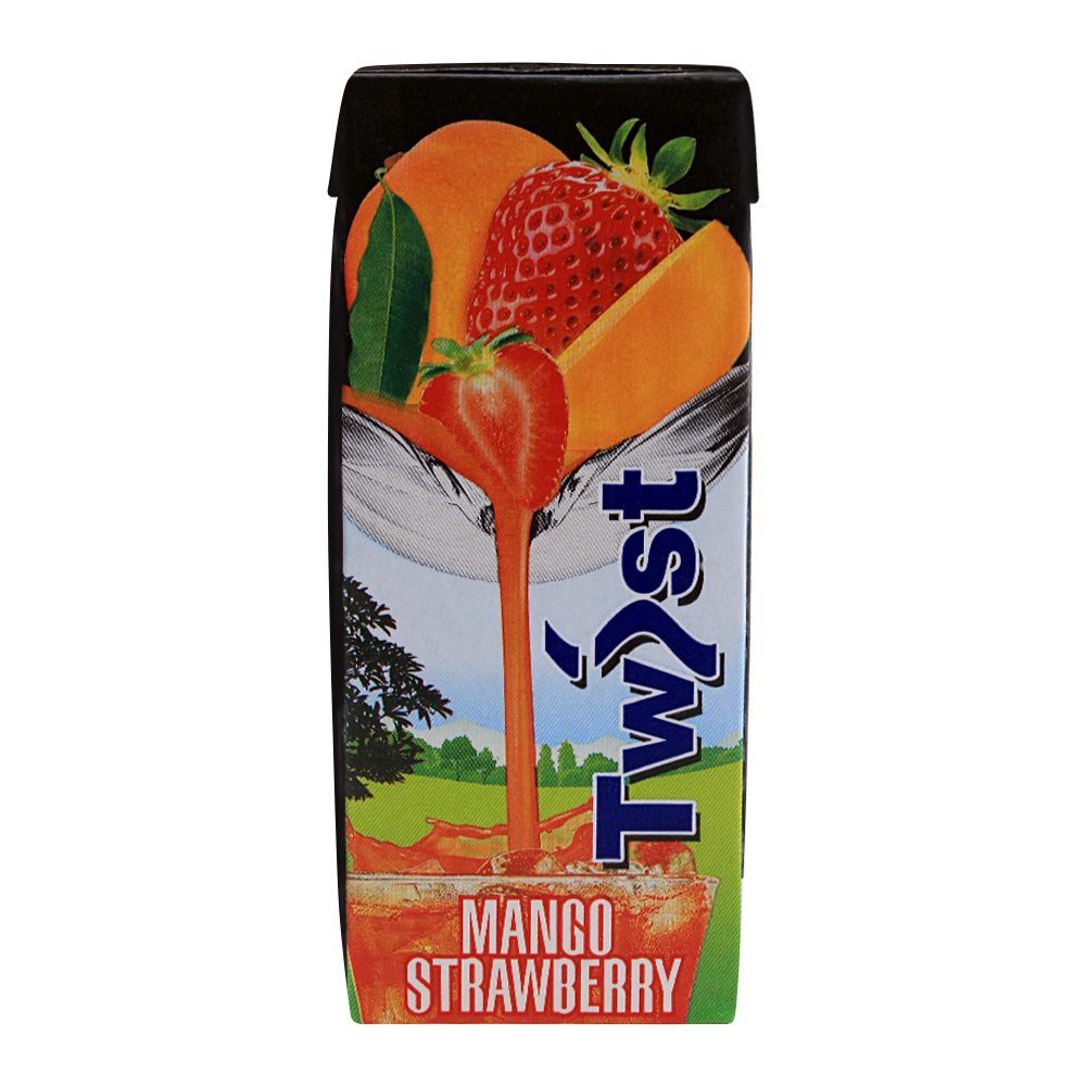 Shezan Twist Mango Strawberry Fruit Drink, 200ml