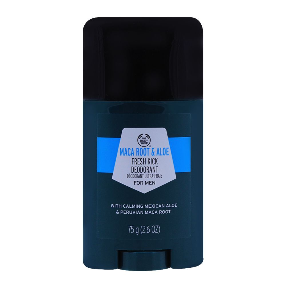 The Body Shop Maca Root & Aloe Fresh Kick Deodorant For Men, 75g