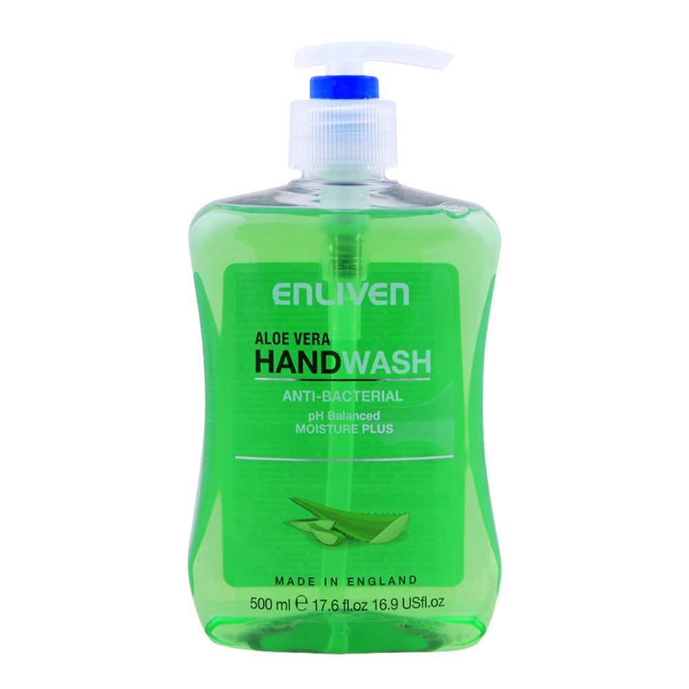 Enliven Aloe Vera Antibacterial Hand Wash, 500ml