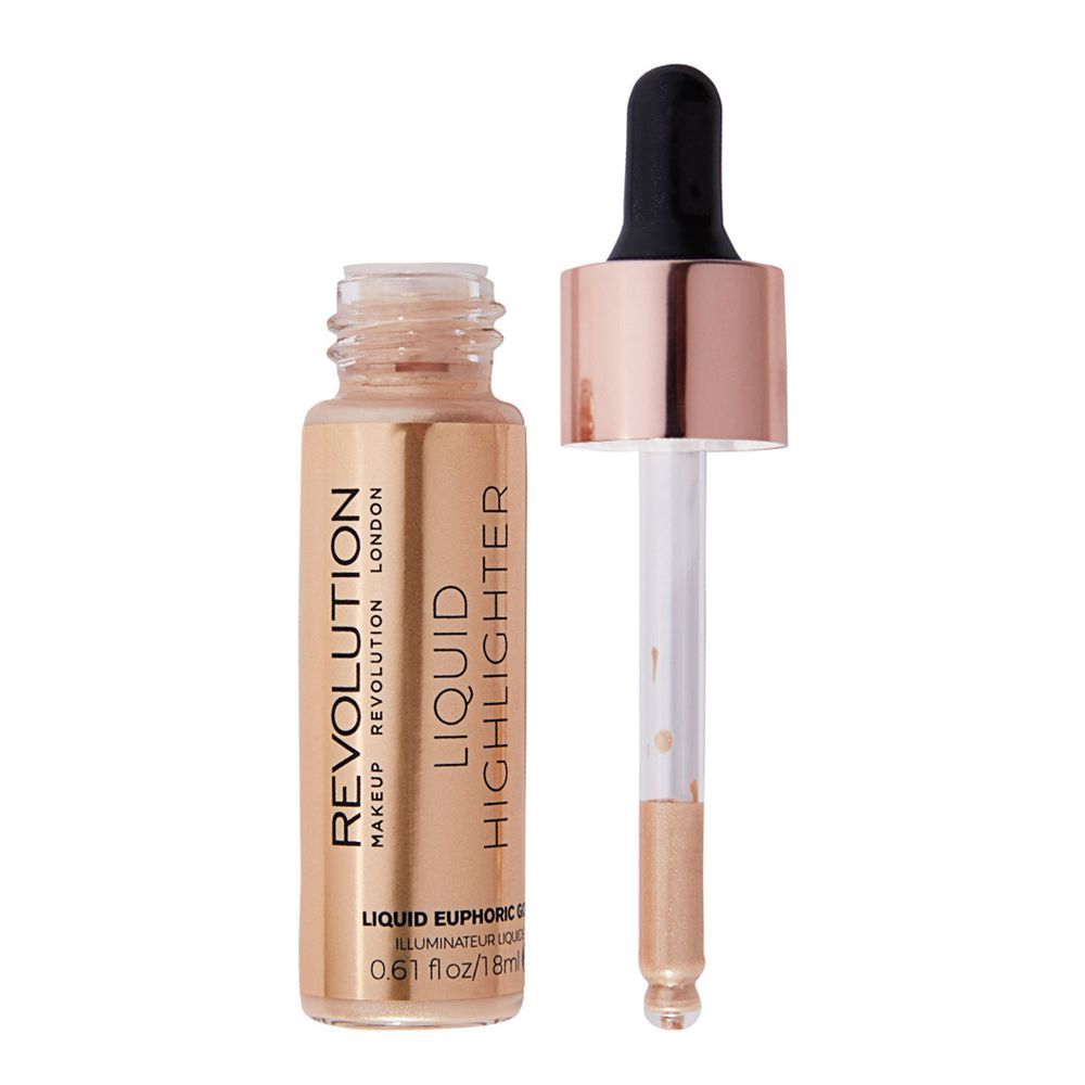 Makeup Revolution Liquid Highlighter, Euphoric Gold