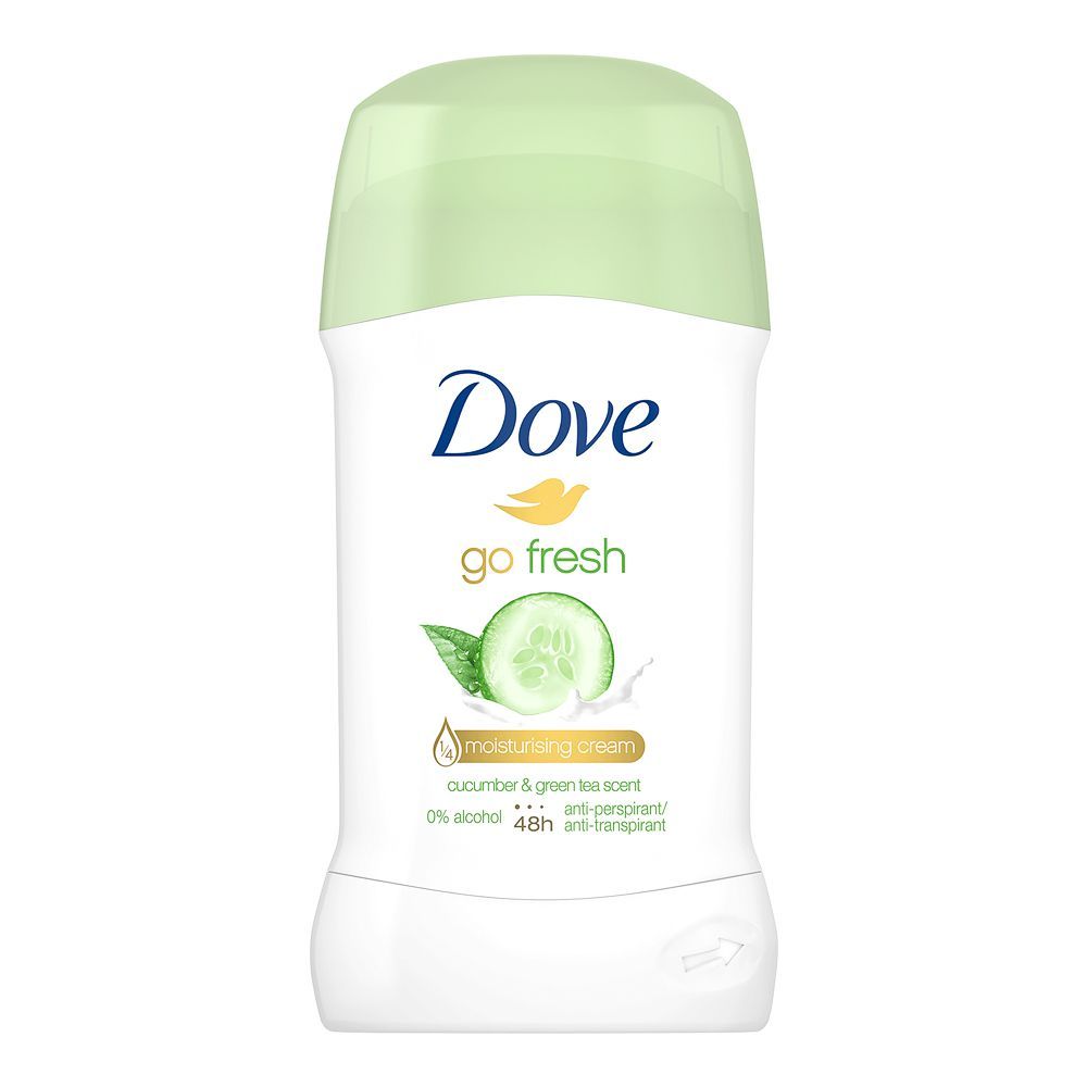 Dove Gofresh Cucumber & Green Tea A/P Deodorant Stick, For Women, 40ml