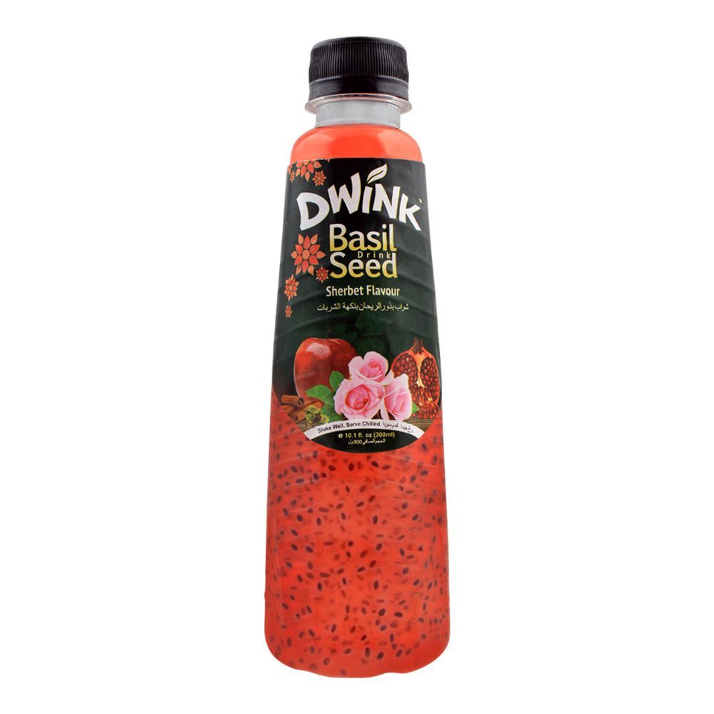 Dwink Basil Seed Drink Sherbet Flavor, 300ml