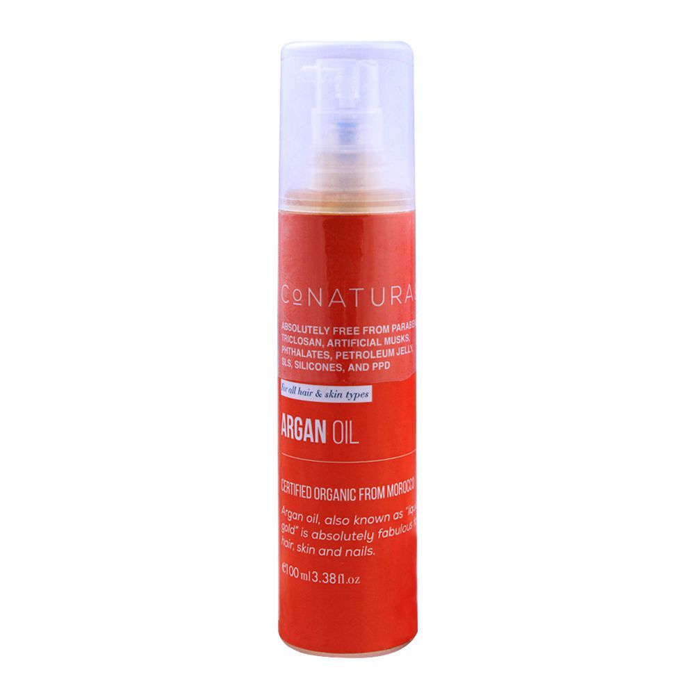 CoNatural Argan Oil, For All Hair & Skin Types, 100ml