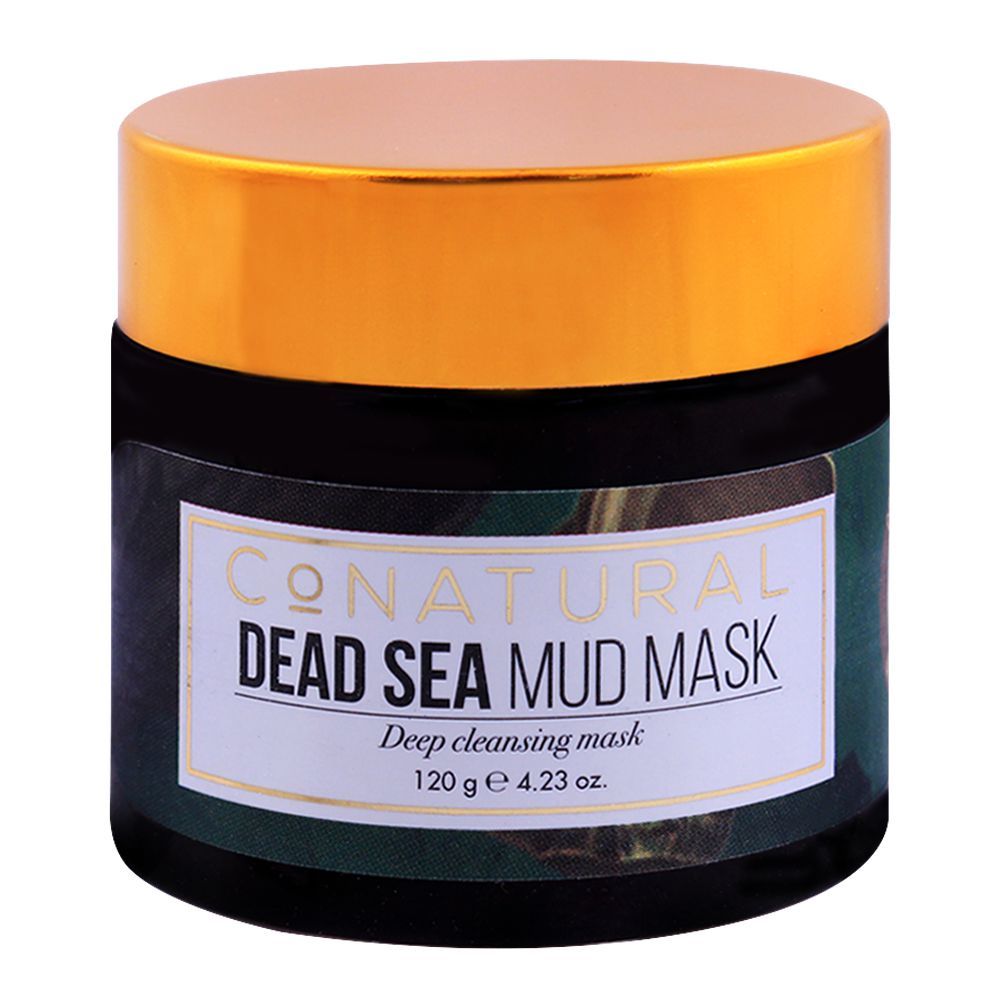 CoNatural Dead Sea Mud Mask, Deep Cleansing, 120g