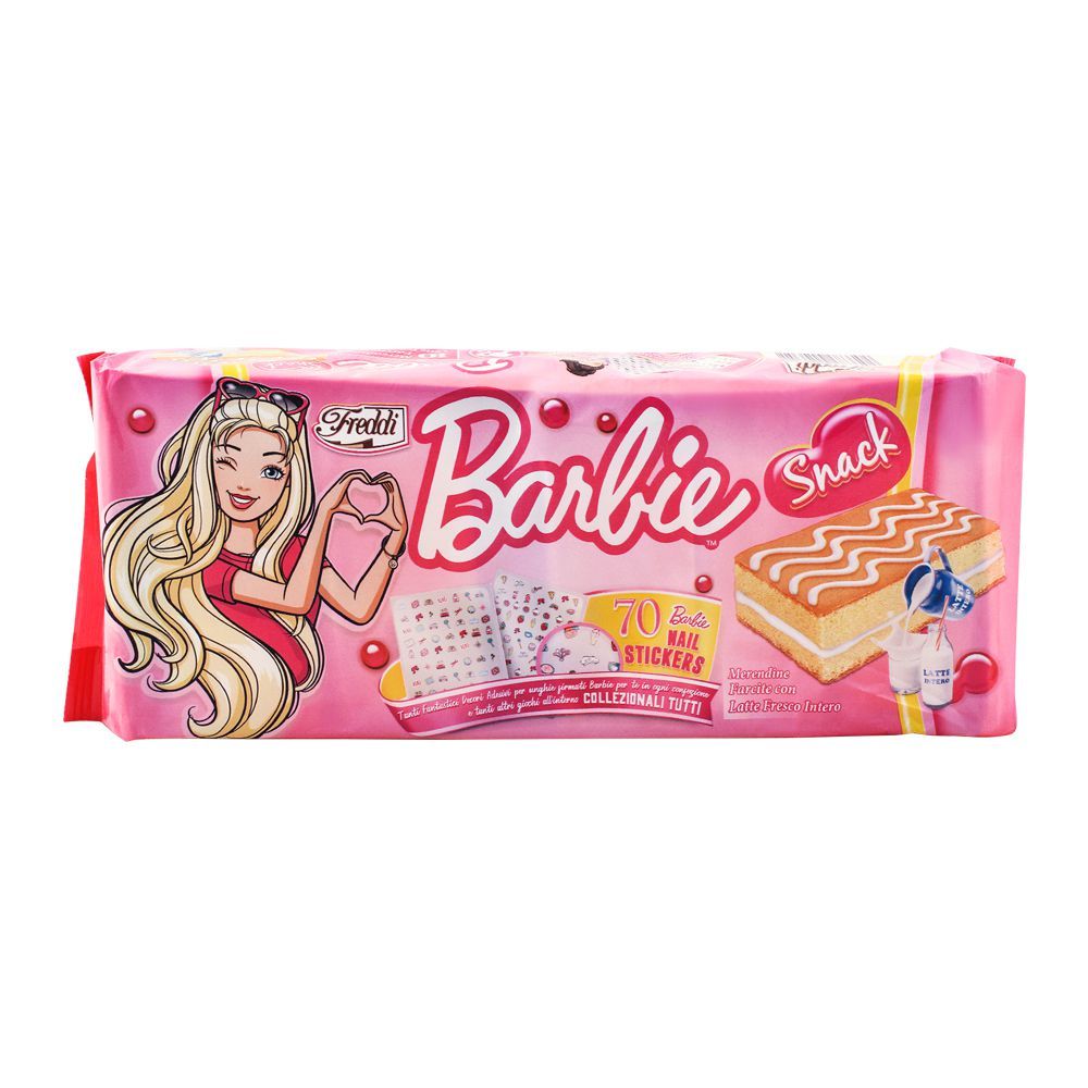 Freddi Barbie Fresh Milk Mini Cake, 10-Pack, 250g